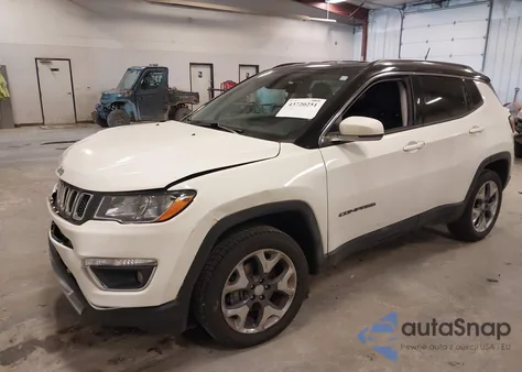 2019 Jeep Compass Limited 4X4 z USA, uszkodzony, nr VIN 3C4NJDCB6KT787209